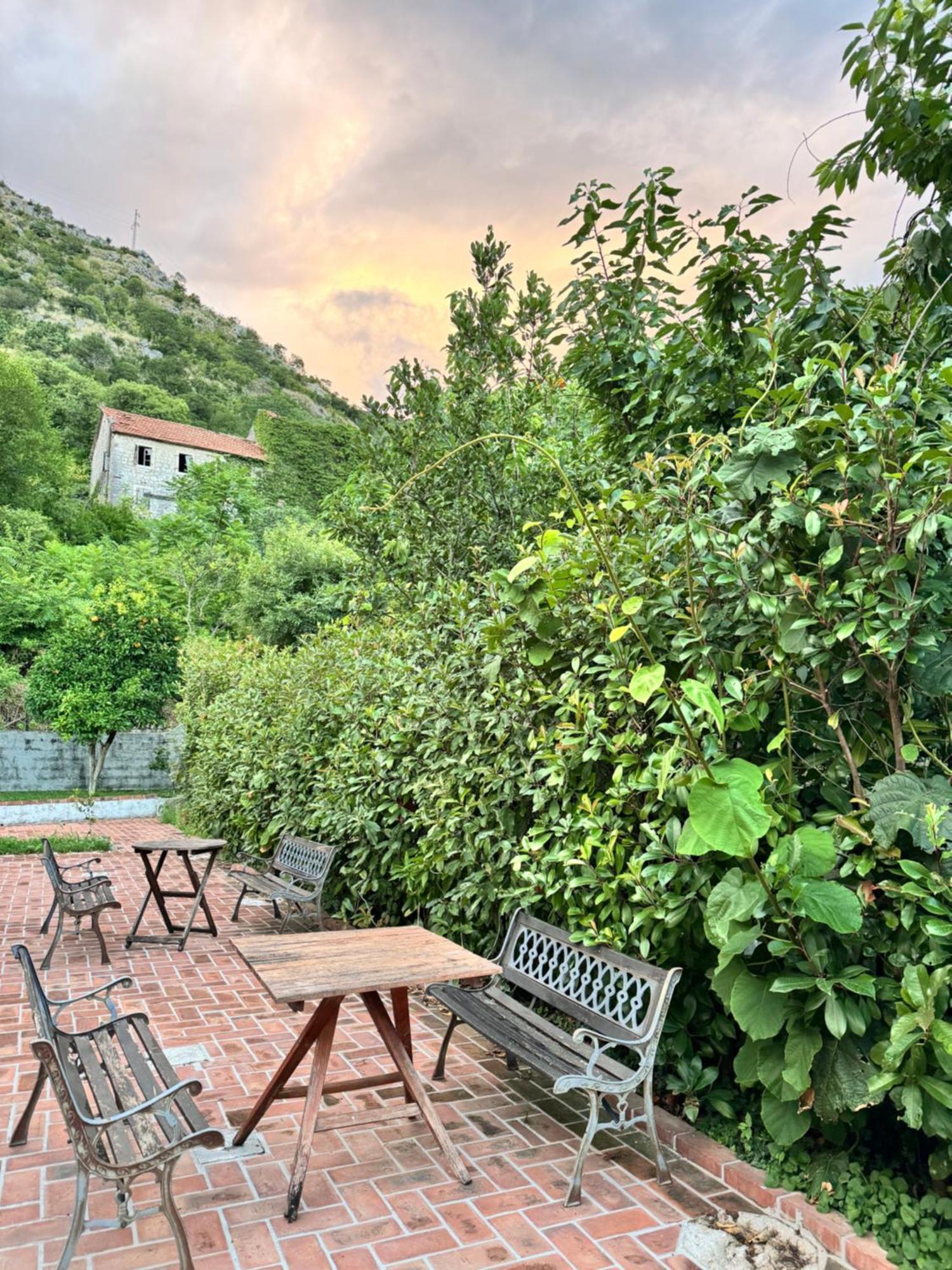 Apartamento Carine Garden Risan Exterior foto