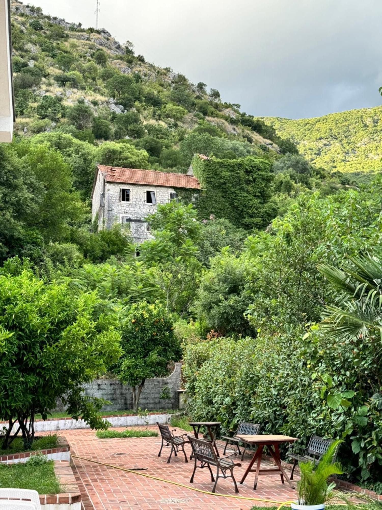 Apartamento Carine Garden Risan Exterior foto